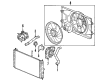 Chevy Cobalt Cooling Fan Assembly Diagram - 22718765
