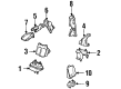 Chevy Monte Carlo Motor And Transmission Mount Diagram - 10348601