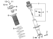 Chevy Corvette Strut Mounts Diagram - 87827440