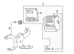Chevy Trailblazer ABS Control Module Diagram - 20817362