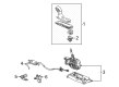 Buick Envista Automatic Transmission Shift Levers Diagram - 60006582