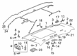 Chevy Blazer Interior Door Handle Diagram - 22825885