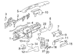 Hummer Glove Box Diagram - 15088306