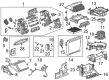 Cadillac OPTIQ Cabin Air Filter Diagram - 13531636