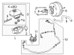 Chevy Caprice Brake Master Cylinder Reservoir Diagram - 92457843