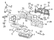 Cadillac DeVille Seat Covers Diagram - 88951315