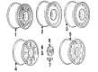 Cadillac Eldorado Wheel Cover Diagram - 3543663