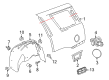 Chevy Tahoe Fuel Door Diagram - 22796502