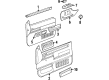 Chevy Armrest Diagram - 15546487