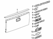 Chevy Colorado Emblem Diagram - 22900424
