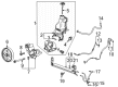 Chevy Silverado 3500 HD Power Steering Hose Diagram - 85713653