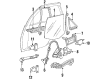 Oldsmobile Cutlass Supreme Door Lock Actuator Diagram - 12525874