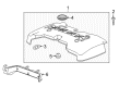 Chevy Impala Engine Cover Diagram - 25201313