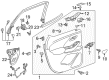 Chevy Traverse Limited Door Seal Diagram - 84291444