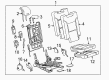 Chevy Suburban Seat Covers Diagram - 22978663