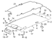 Chevy Cruze Interior Door Handle Diagram - 22829859