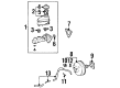 Chevy Prizm Brake Master Cylinder Repair Kit Diagram - 94857032