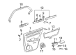 Cadillac Seville Armrest Diagram - 12480329