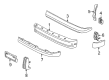Chevy Astro Air Deflector Diagram - 15588096