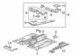 Chevy Malibu Fender Splash Shield Diagram - 23413528