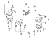 Cadillac XLR Air Intake Coupling Diagram - 15804964