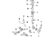 Cadillac 60 Special Coil Spring Insulator Diagram - 22128884