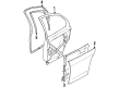 Saturn SL Door Seal Diagram - 21160253