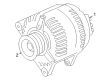 Saturn Astra Alternator Pulley Diagram - 93174477