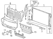 Chevy Colorado Radiator Diagram - 84601193
