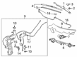 Chevy Blazer Windshield Washer Fluid Reservoir Diagram - 84757867