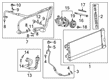 GMC Yukon XL A/C Hose Diagram - 86593284