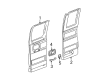 Chevy Interior Door Handle Diagram - 15066475