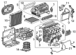 Chevy Silverado EV Blower Control Switches Diagram - 85085020