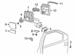 Chevy Silverado 1500 LTD Car Mirror Diagram - 86824035