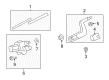 GMC Acadia Wiper Motor Diagram - 25795301