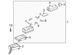 Cadillac Seville Relay Block Diagram - 25648869