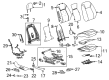 Buick Regal TourX Seat Covers Diagram - 39096992