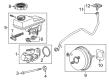 Chevy Traverse Brake Booster Vacuum Hose Diagram - 84423590