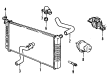Buick LeSabre Water Hose Diagram - 25534672