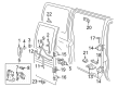 Chevy Exterior Door Handle Diagram - 25942274