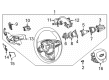Chevy Trailblazer Steering Wheel Diagram - 60004707