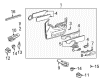 Pontiac Trans Sport Power Window Switch Diagram - 19244655