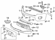 Chevy Bumper Cover Diagram - 23484644