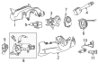 Chevy Trax Ignition Lock Assembly Diagram - 42363748