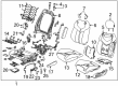 Chevy SS Seat Cushion Diagram - 92293178