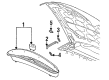 Buick Riviera Grille Diagram - 25634919