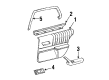 Oldsmobile Armrest Diagram - 16671993