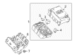 GMC Acadia Relay Block Diagram - 85140070