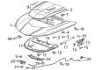 GMC Sierra EV Body Mount Hole Plug Diagram - 13500936