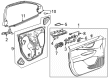 Chevy Blazer EV Door Moldings Diagram - 26345140